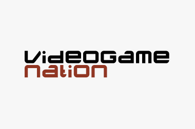 logo for Videogame Nation exhibition at Urbis, Manchester