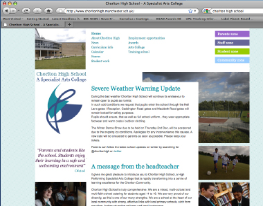 ChorltonHighSchool.Website1