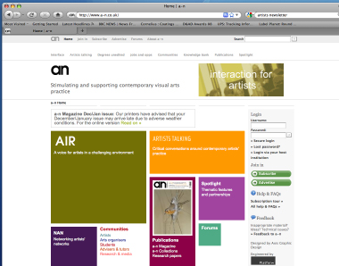 ArtistNewsletter.Website1