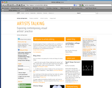 ArtistNewsletter.Website2