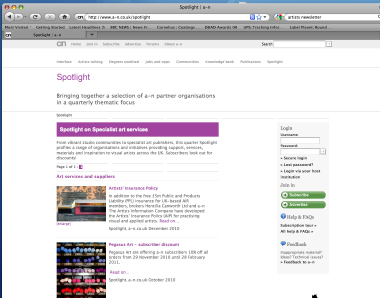 ArtistNewsletter.Website4