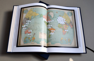 Thy Will Be Done Limited edition book, spread - Jamie Shovlin